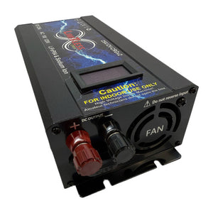 Limitless Lithium 25A 12V Charger/Power supply With LED Screen 