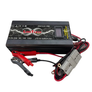 Limitless Lithium 25A 15.5V Charger / Power Supply with L.E.D Screen 
