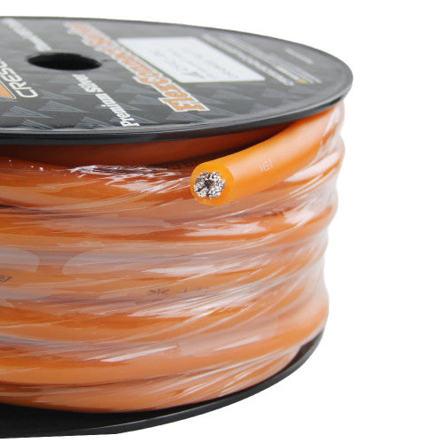CRESCENDO AUDIO | FLEXCONNECT OFC 1/0 ORANGE (50FT SPOOL)
