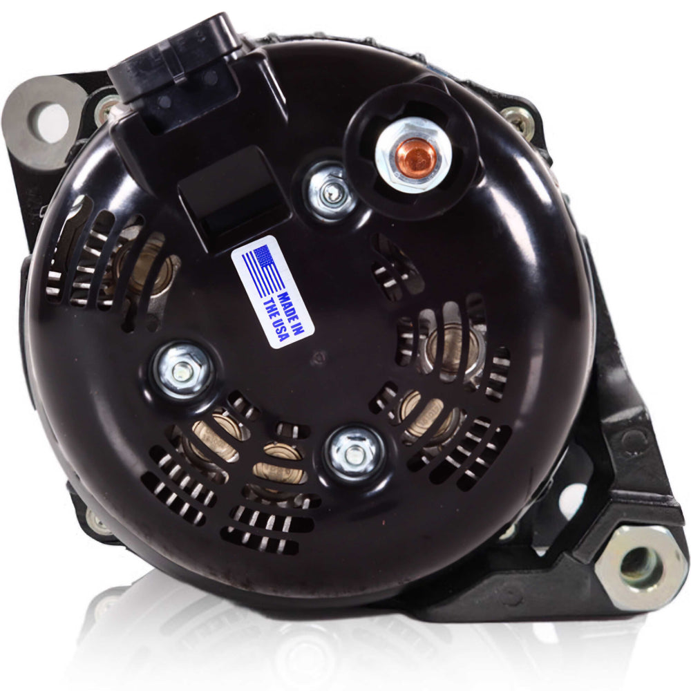 370-amp Billet Elite Series Large Case alternator for early 5.9L Cummins - 1 Wire Turn On | B13302370B-1 | by: Mechman @ the lowest price of $629.00