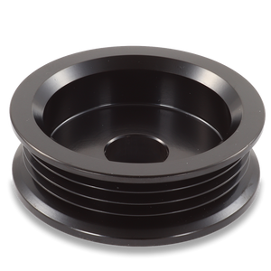 4 Rib 2.9" Billet aluminum racing pulley - Hard anodized