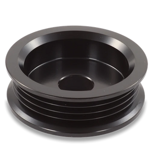 4 Rib 2.9" Billet aluminum racing pulley - Hard anodized
