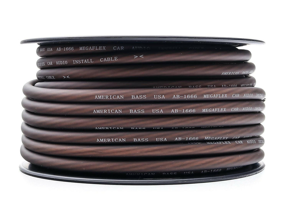 4 Gauge Mega Flex Power Cable 100ft Roll