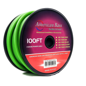 4 Gauge Mega Flex Power Cable 100ft Roll