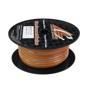 CRESCENDO AUDIO | FLEXCONNECT OFC 4 GAUGE ORANGE (100FT SPOOL)