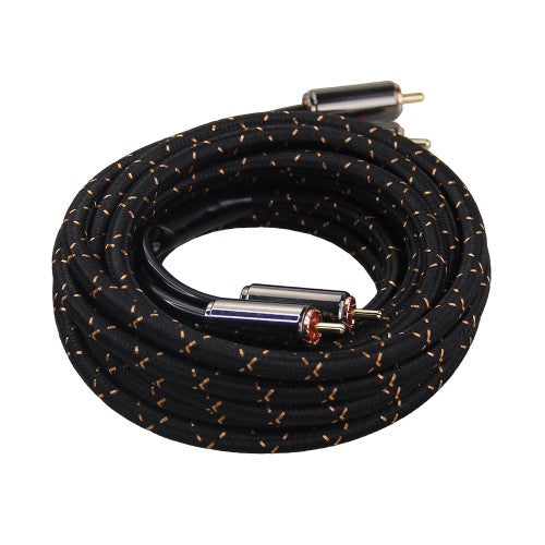 CRESCENDO AUDIO | CHORUSCONNECTS AUDIOPHILE GRADE 2CHANNEL RCA CABLE - 16FT
