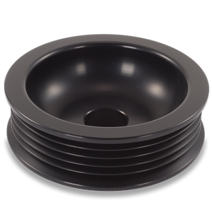 5 Rib 2.9" Billet aluminum racing pulley - Hard anodized