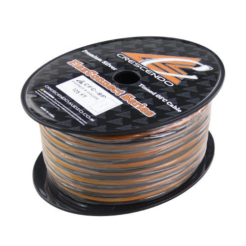 CRESCENDO AUDIO | FLEXCONNECT OFC PAIRED 8 GAUGE CABLE (125FT SPOOL)