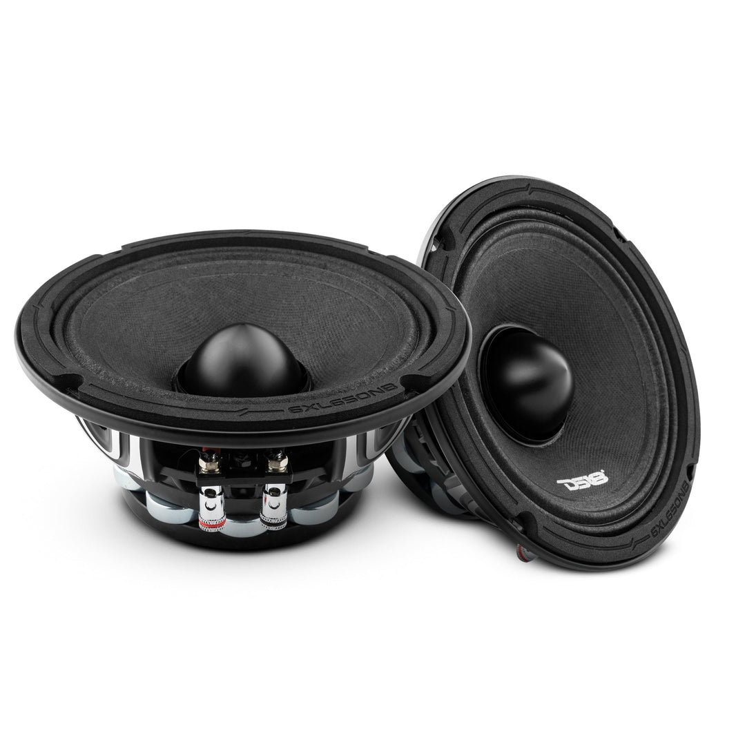 XL 6.5" Neodymium Mid-Range Loudspeaker With Bullet 325 Watts Rms 4-Ohm