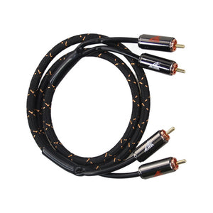 CRESCENDO AUDIO | CHORUSCONNECTS AUDIOPHILE GRADE 2CHANNEL RCA CABLE - 3FT