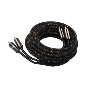 CRESCENDO AUDIO | CHORUSCONNECTS AUDIOPHILE GRADE 2CHANNEL RCA CABLE - 16FT