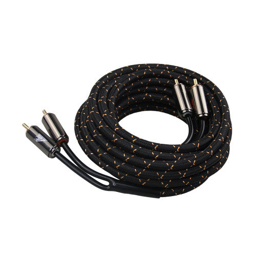 CRESCENDO AUDIO | CHORUSCONNECTS AUDIOPHILE GRADE 2CHANNEL RCA CABLE - 16FT