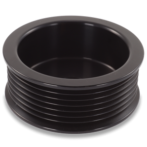 7 Rib 2.9" Billet aluminum racing pulley - Hard anodized