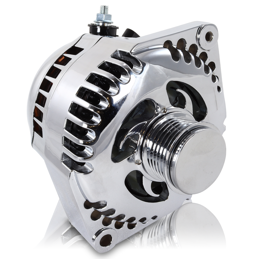 320 amp racing alternator - Polished | 7127320P | by: Mechman @ the lowest price of $549.00