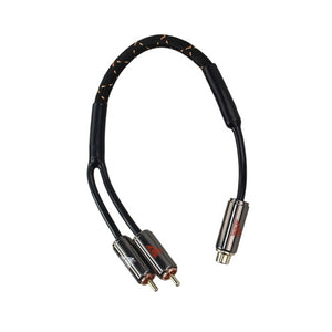 CRESCENDO AUDIO | CHORUSCONNECTS AUDIOPHILE GRADE 2CHANNEL RCA Y-SPLITTER