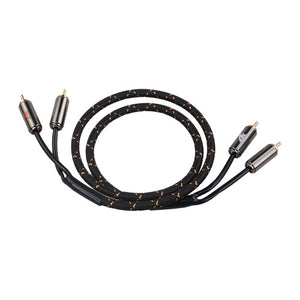 CRESCENDO AUDIO | CHORUSCONNECTS AUDIOPHILE GRADE 2CHANNEL RCA CABLE - 3FT