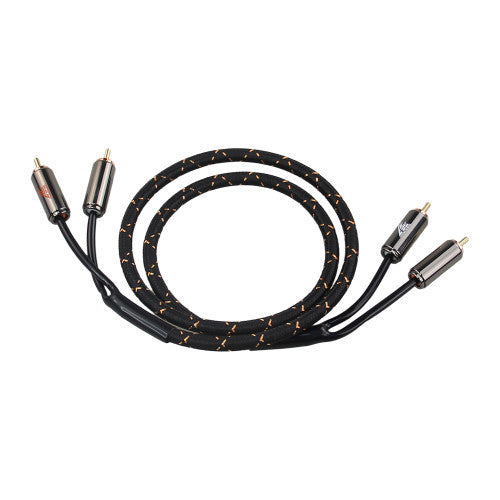 CRESCENDO AUDIO | CHORUSCONNECTS AUDIOPHILE GRADE 2CHANNEL RCA CABLE - 3FT