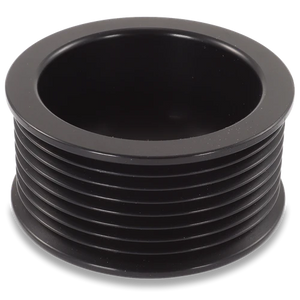 8 Rib 2.9" Billet aluminum racing pulley - Hard anodized