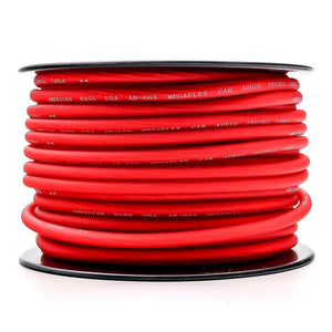 8 Gauge Mega Flex Power Cable 100ft Roll