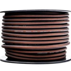 8 Gauge Mega Flex Power Cable 100ft Roll