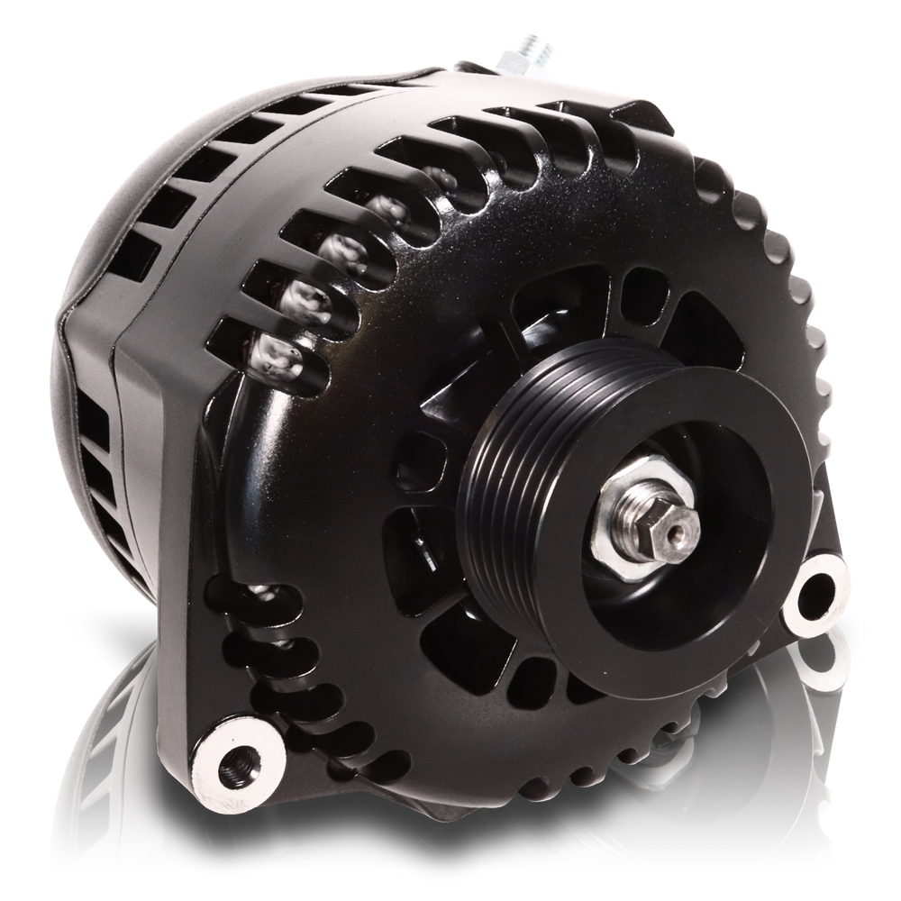 240 Amp 6 Phase 88-95 GM Truck High Output Alternator Black Finish | 8165240B | by: Mechman @ the lowest price of $444.00