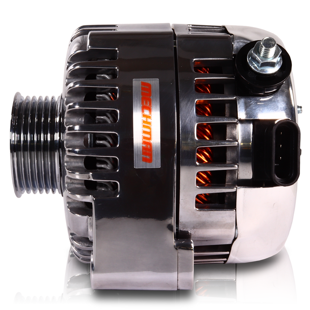 240 Amp 6 Phase 88-95 GM Truck High Output Alternator Polished Finish | 8165240P | by: Mechman @ the lowest price of $469.00