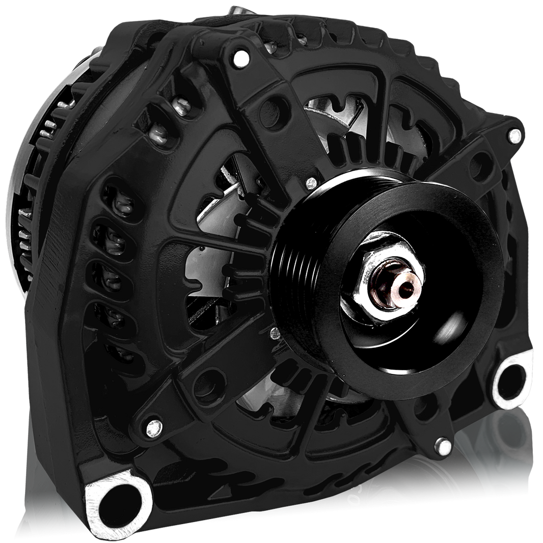 Mechman 250 Amp High Output Alternator 1996-2004 GM Truck 4.3L 4.8L 5.3L 5.7L 6L - Black