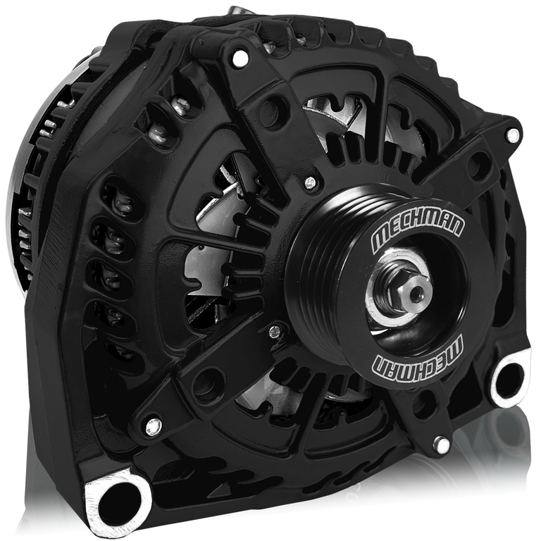 Mechman 400 Amp High Output Alternator 1996-2004 GM Truck 4.3L 4.8L 5.3L 5.7L 6L - Black