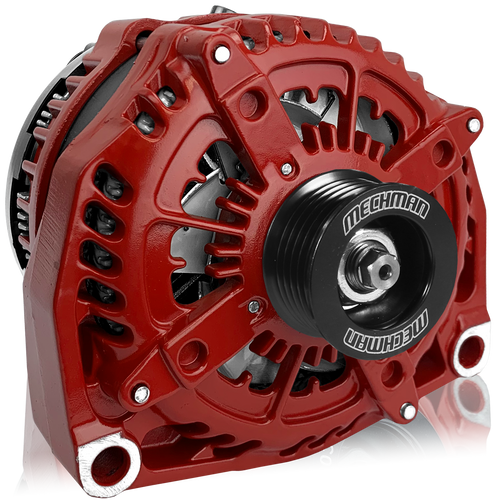 Mechman 400 Amp High Output Alternator 1996-2004 GM Truck 4.3L 4.8L 5.3L 5.7L 6L - Red