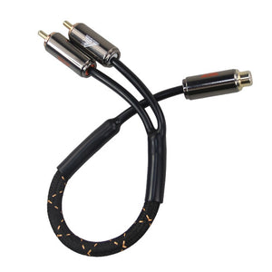 CRESCENDO AUDIO | CHORUSCONNECTS AUDIOPHILE GRADE 2CHANNEL RCA Y-SPLITTER