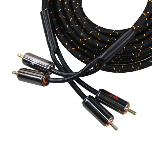 CRESCENDO AUDIO | CHORUSCONNECTS AUDIOPHILE GRADE 2CHANNEL RCA CABLE - 16FT