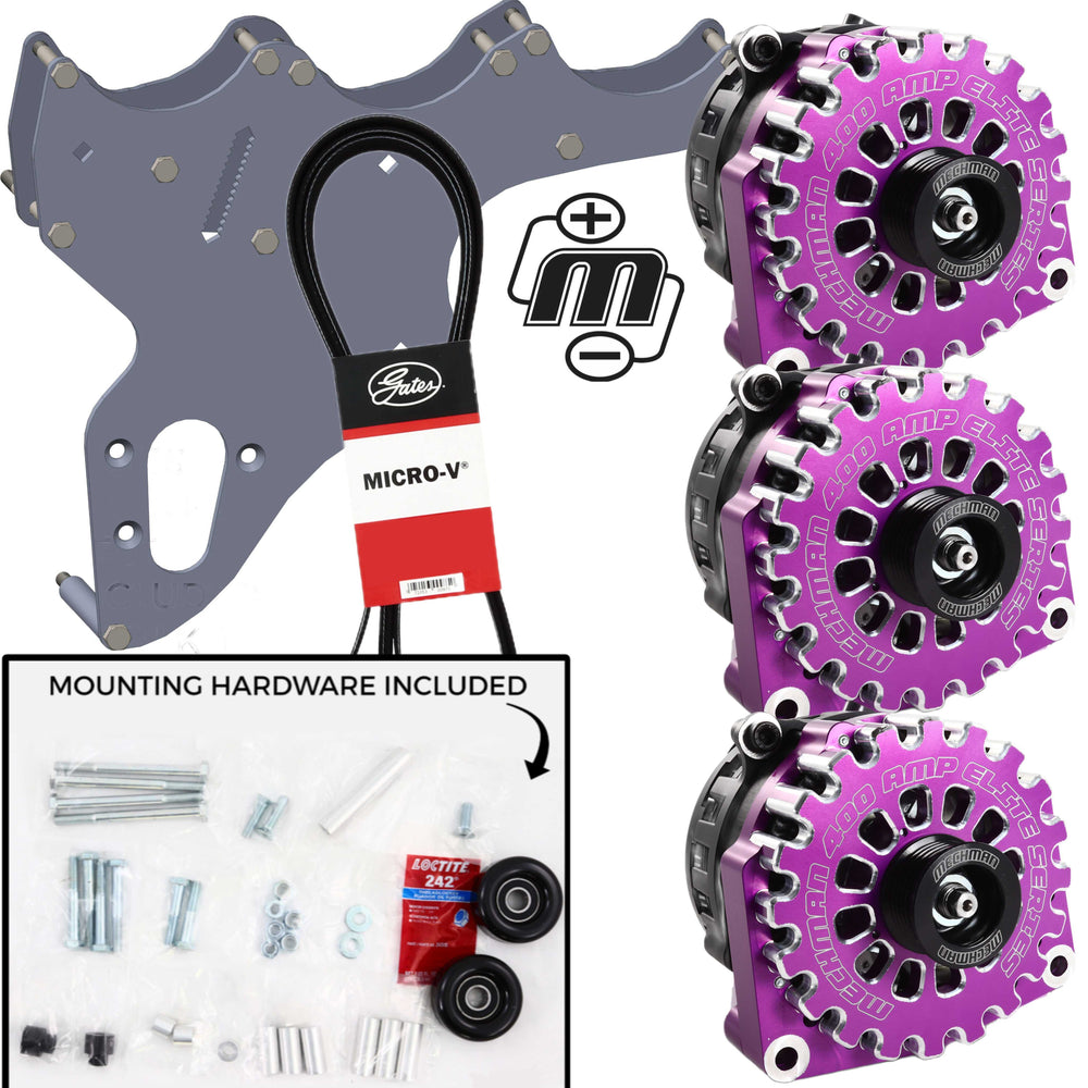 99-04 GM Trucks/SUV's Includes Three Alternators - Purple | D301PU | by: Mechman @ the lowest price of $2499.00