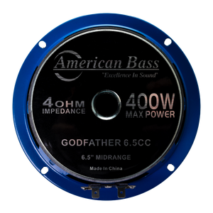 Godfather 6.5 Carbon Cone Midrange Speakers | 200 Watts (Pair) - 200 Watts (Pair)