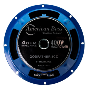 Godfather 8" Carbon Cone Midrange Speaker | 200 Watts - 200 Watts