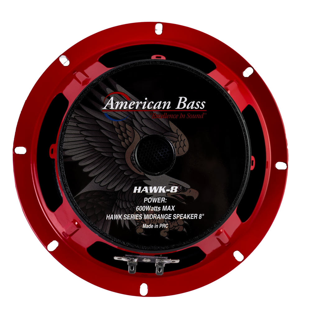 HAWK 8″ Midrange Speaker | 300 Watts - 300 Watts
