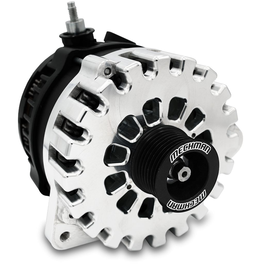 Mechman 400 Amp Machined Billet Alternator for Nissan & Infiniti 2.4L