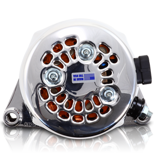 S Series Billet 240 AMP Racing Alternator For C6 Corvette - Chrome Finish | B13969240C | by: Mechman @ the lowest price of $624.00
