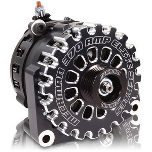 High output 370 Amp Black Billet Alternator for 14-18 GM Silverado Sierra Suburban Tahoe Escalade | B14019370B | by: Mechman @ the lowest price of $629.00
