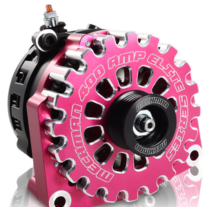 High output 400 Amp Pink Billet Alternator for 14-18 GM Silverado Sierra Suburban Tahoe Escalade | B14019400PI | by: Mechman @ the lowest price of $699.00