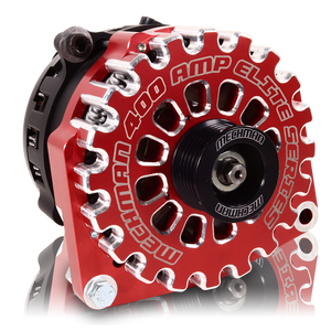 400 amp Elite series alternator for 88-95 GM Truck (Red) | B81657400RD | by: Mechman @ the lowest price of $699.00