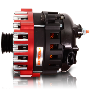 370 amp Elite series alternator for 88-95 GM Truck (Red) | B81657370RD | by: Mechman @ the lowest price of $629.00