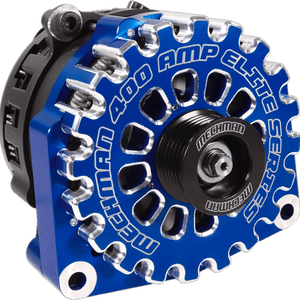E Series 400 amp Dark Blue Billet GM truck 05-13 | B8302400DB | by: Mechman @ the lowest price of $699.00