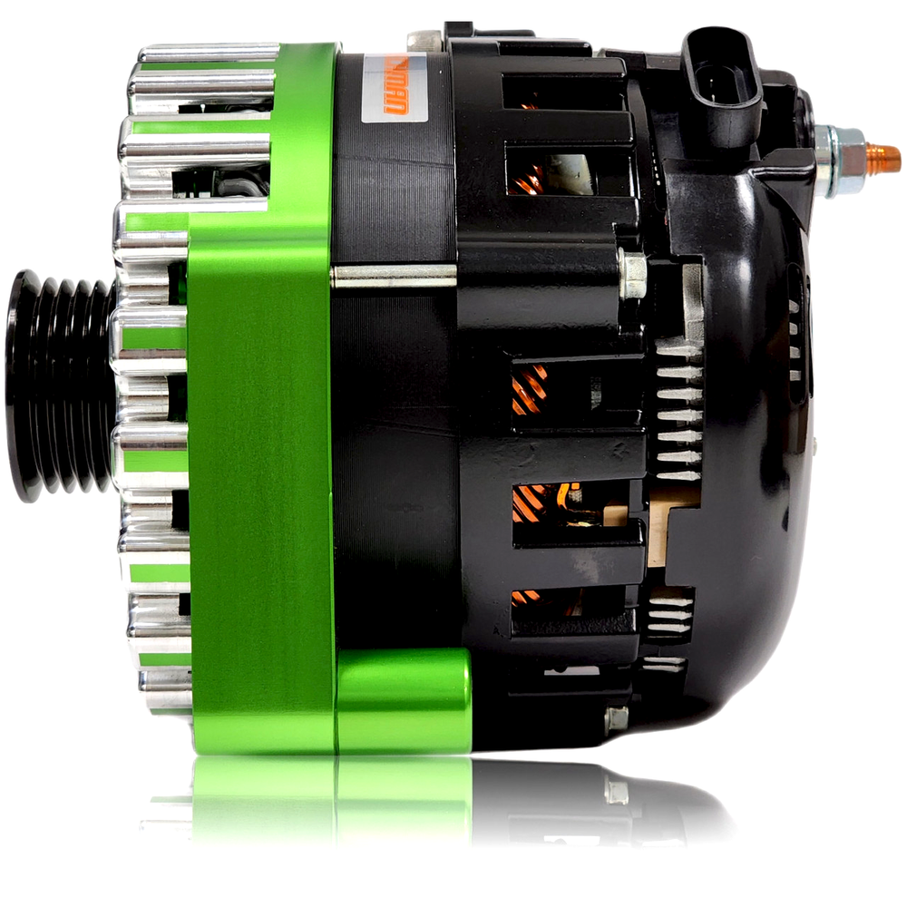 E Series 400 Amp Green Billet GM Truck | B8206400GN | by: Mechman @ the lowest price of $699.00