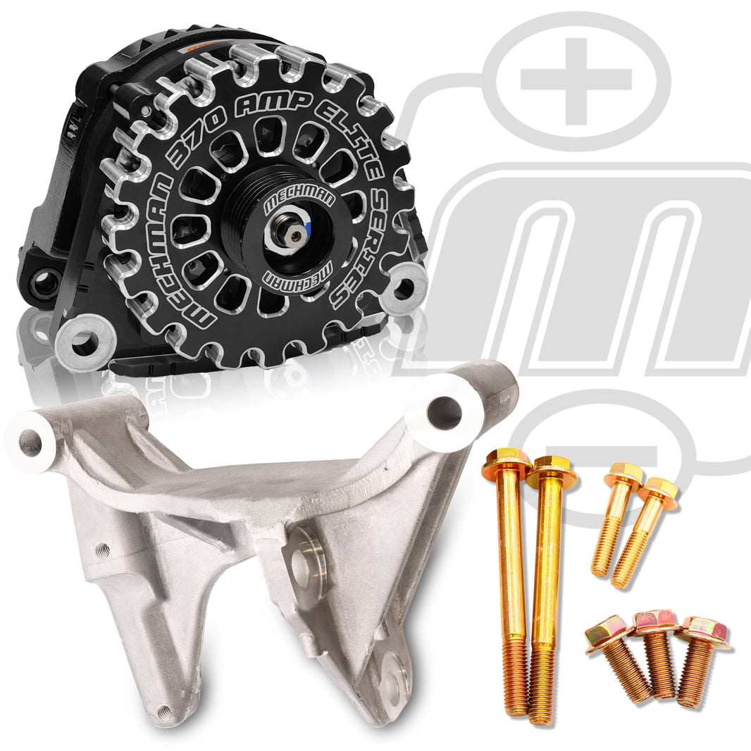 2013-2018 RAM 6.7L Cummins Dual Alternator Bracket Kit (Billet)