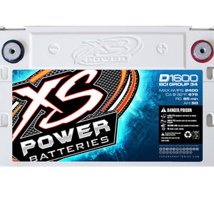 XS Power D1600 16v Battery, Max Amps 2400A | XS Power D1600 16v Battery | by: XS Power @ the lowest price of $399.99