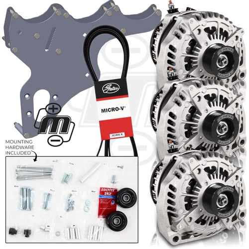 05-13 GM Trucks/SUV's Includes Three Alternators - CAST