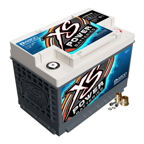 XS Power Group 94R / H6 Battery Package - D4800 AGM Battery with 580 Brass Posts