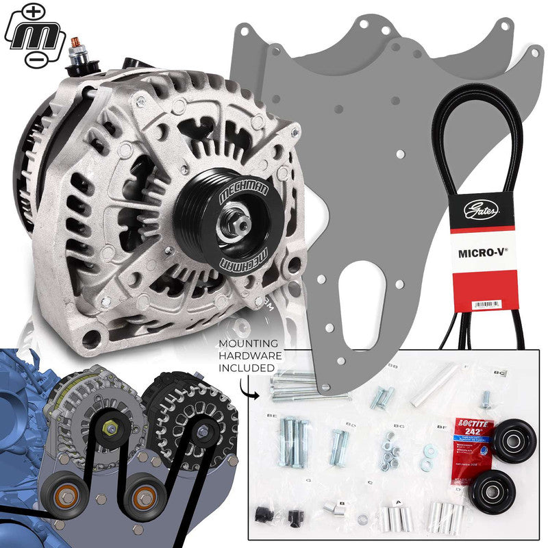 Dual Bracket Cast 99-13 GM Trucks w/4.8L, 5.3L, 6.0L & 6.2L (Includes 1 x 14019400)