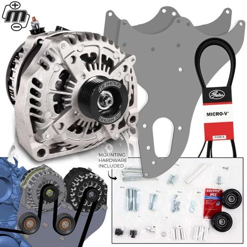 Dual Bracket Cast 99-13 GM Trucks w/4.8L, 5.3L, 6.0L & 6.2L (Includes 1 x 14019400)