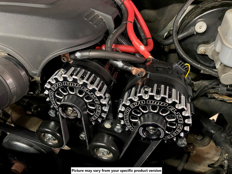 Dual Bracket Green 99-04 GM Trucks w/4.8L, 5.3L, & 6.0L (Includes 2 x B8206400GR)